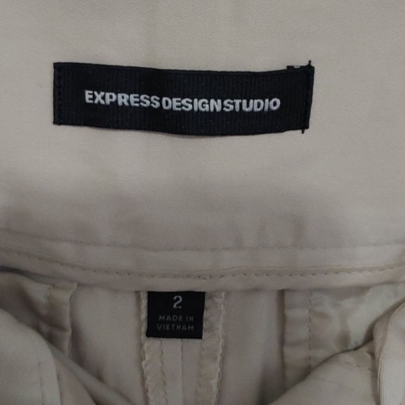 Express Design Studio Cargo Shorts Sz 2 - Picture 3 of 5